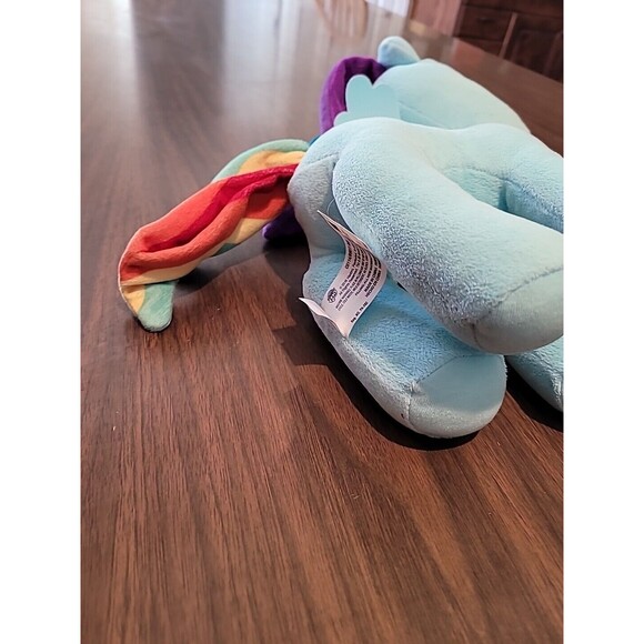 Hasbro My Little Pony Rainbow Dash Plush Stuffed Animal 13" Tall Toy Blue 2016 - Picture 13 of 14